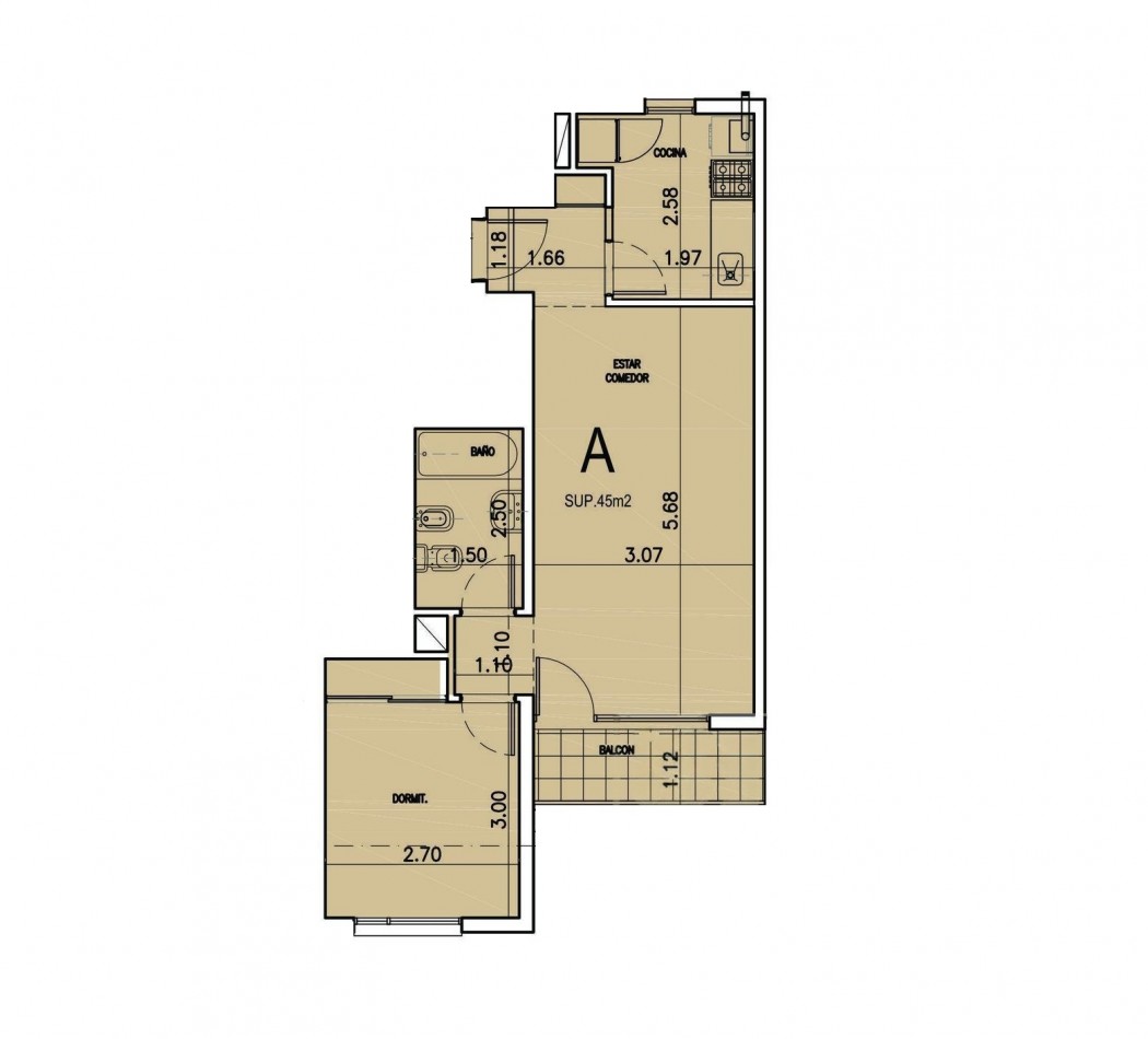 VENTA | DPTO 1 HAB EN MICROCENTRO DE NEUQUEN
